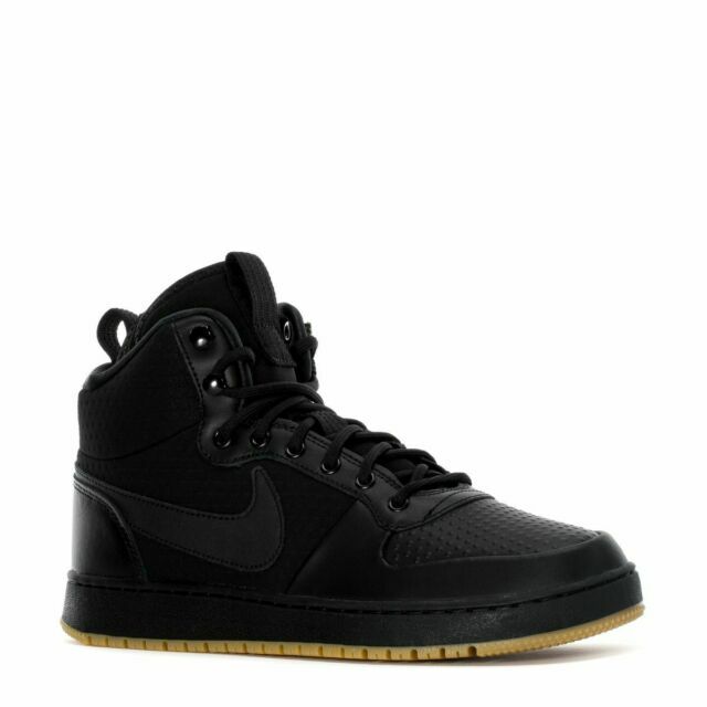 nike ebernon mid winter black