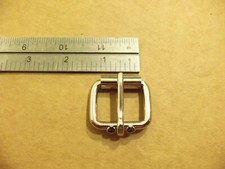 1" Nickel Plated / Steel Heavy Duty Roller Buckle Pack Of 10 