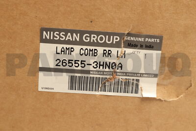 265553HN0A Genuine Nissan COMBINATION LAM 26555-3HN0A | eBay