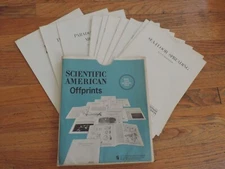 Vtg 1950's / 1960's Scientific American Offprints - Laboratories Separates 804