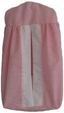 Baby Doll Bedding Regal Diaper Stacker, Pink