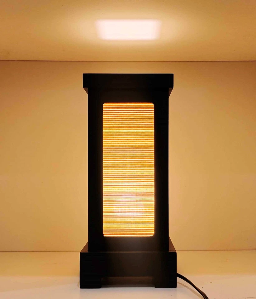 Japanese lamp bamboo for bedroom decor lamp shade wooden lamp Japanese style - Image 3 of 4