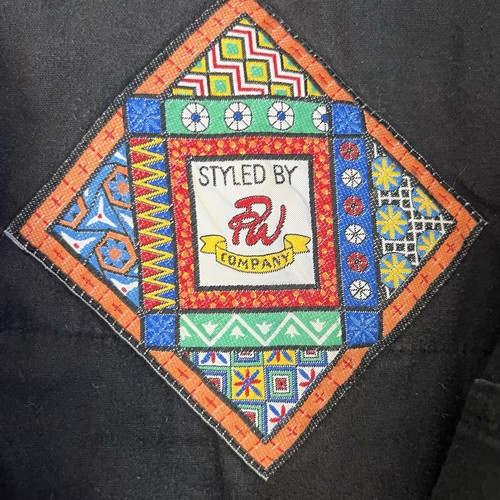 Styled By PA Youth Girls Patchwork Vintage Heavyweight Snow Jacket Size M 10/12 - Picture 5 of 11