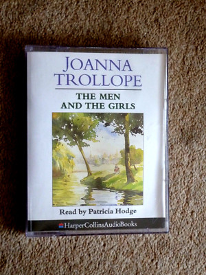 JOANNA TROLLOPE - THE MEN AND THE GIRLS   - AUDIO BOOK -   ( 2 CASSETTES )