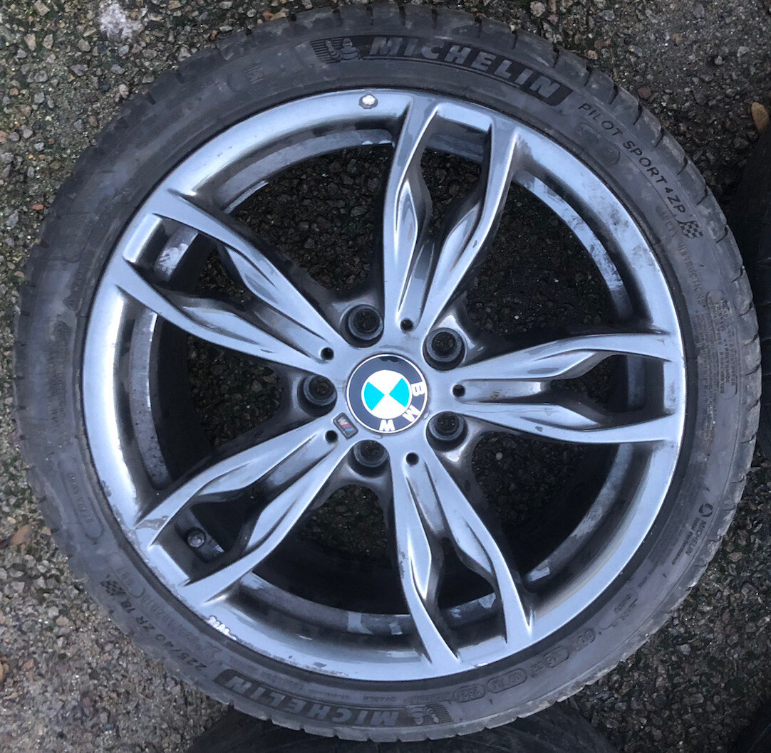 BMW 1 2 F SERIES M140i 18" M SPORT 463M ALLOY WHEELS & MICHELIN PILOT