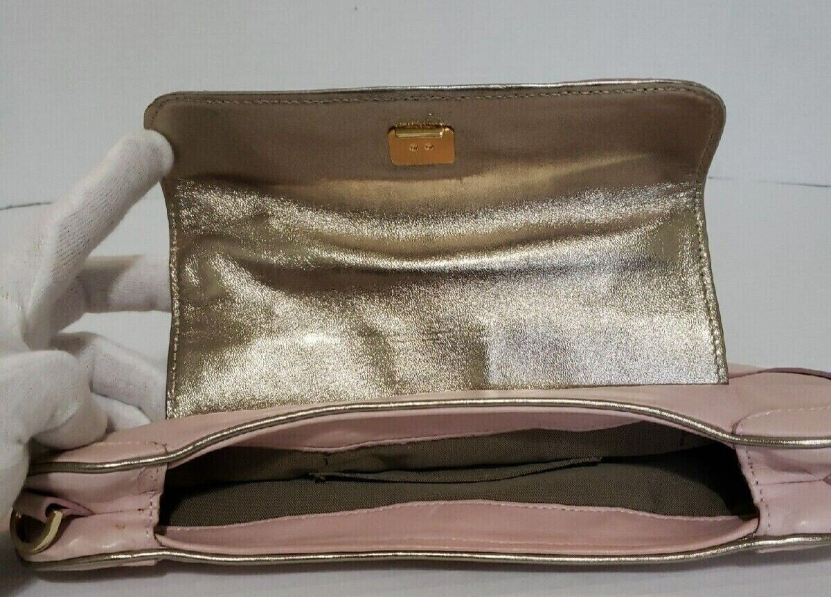 FENDI 　♡I♡ Fendi 2Jours Bag Leather Petite Pink 100363255