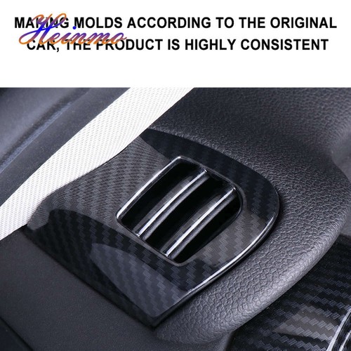 Cubierta de salida de ventilación de aire delantera superior de carbono para Cooper S F55 F56 F57 2015-2020 - Imagen 6 de 6