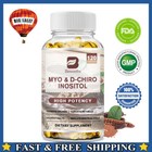 Cápsulas de inositol Myo & D-CHIRO | Alta potencia equilibrio hormonal apoyo metabólico