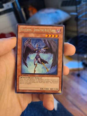 Yugioh Blackwing- Shura the Blue Flame DP11-EN004 1st Rare