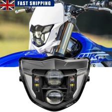 E-24 LED Headlight W/DRL For Yamaha WR250F WR450F 2013-2019 2020 2021 2022 2023