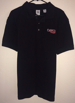 Extenze Racing Extenze Racing Black Polo Shirt Top Size Men's Small (RARE!) | eBay