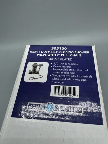 John Stephens Corp. Shower Valve W/Pull Chain S05-100 Heavy Duty, Self Closing. - Picture 4 of 4