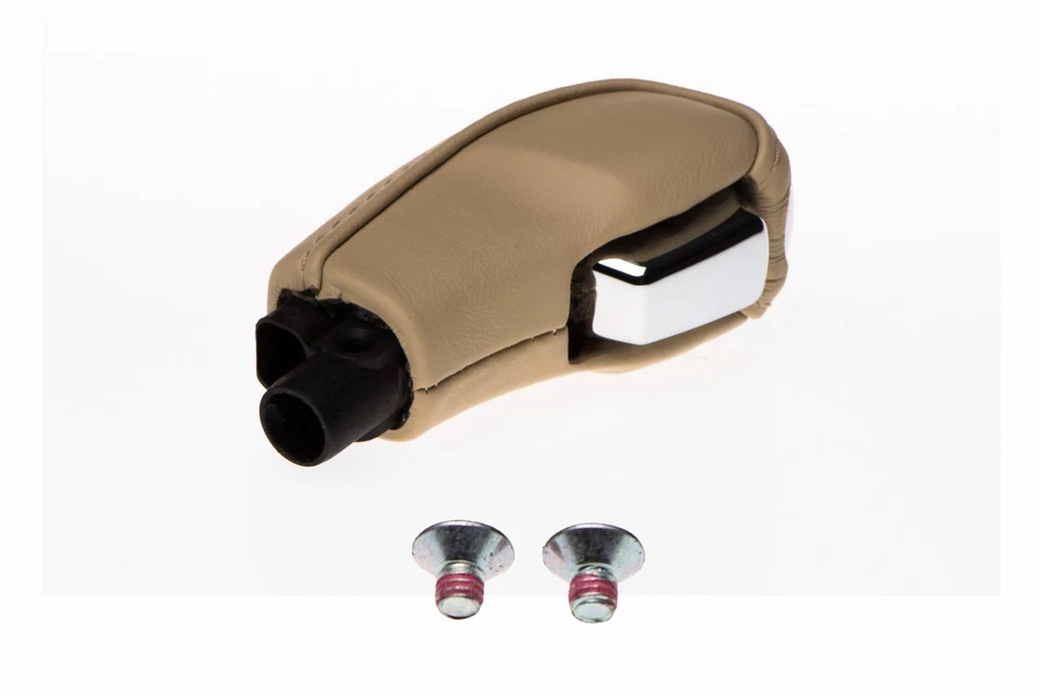 Lincoln MKS 2010-2015 transmisión palanca de cambios mango cuero tostado camel OEM Foto 3 de 4