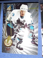 1994-95 (SHARKS) Pinnacle Rink Collection #219 Gaetan Duchesne PRIZM NHL HOF