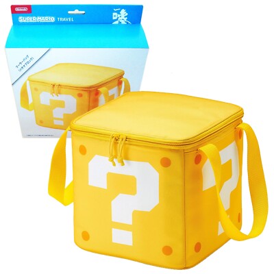 Nintendo Super Mario Travel Cooler Box Bag Question Block 10L