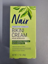 2 PACK Nair Nair Sensitive Bikini Cream Hair Remover - 1.7 oz