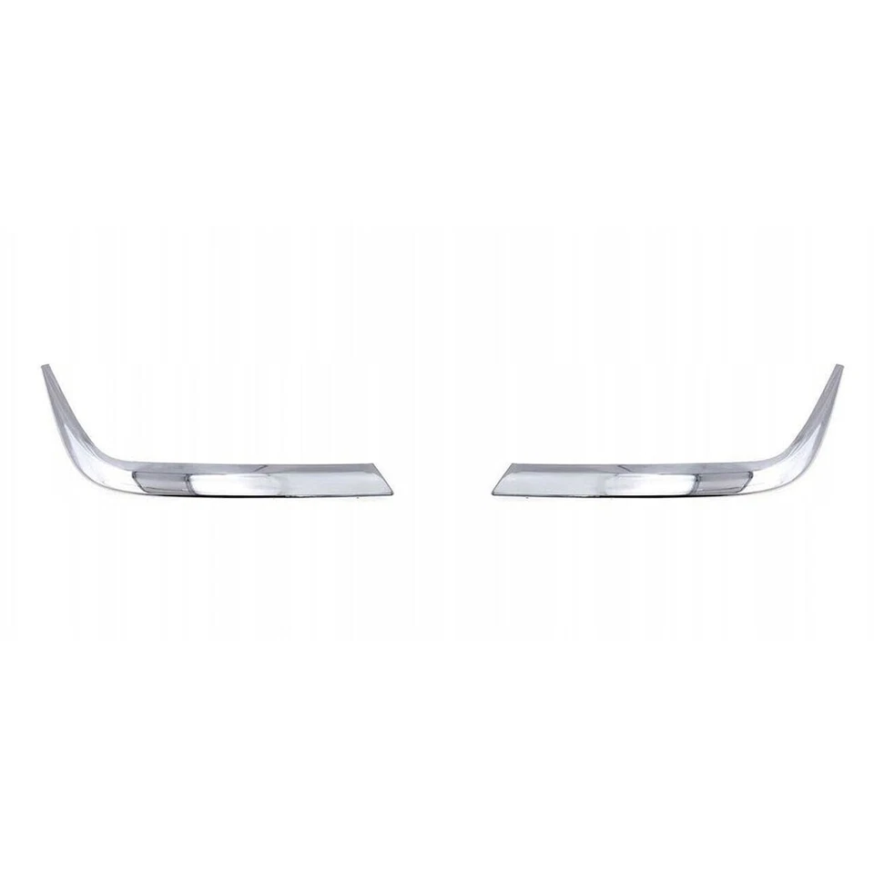 Fits 98-00 Mercedes Benz W202 C220 LCI Sedan Front Bumper Side Moulding Chrome - Изображение 4 из 4