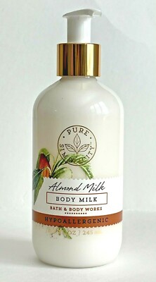 Bath & Body Works Hypoallergenic Body Almond Milk 8.3 fl oz / 245 ml New 