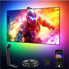 TV LED Backlights with Camera, 10.5FT RGB Lights That Change with for 32-50 I...