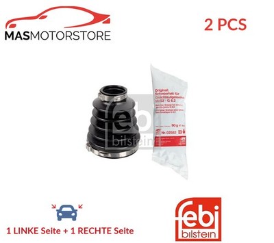 ACHSMANSCHETTE ANTRIEBSWELLE PAAR FEBI BILSTEIN 172817 2PCS A FÜR VW BEETLE