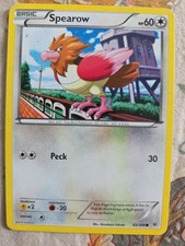 Pokemon Roaring Skies Spearow Card 65/108 Common