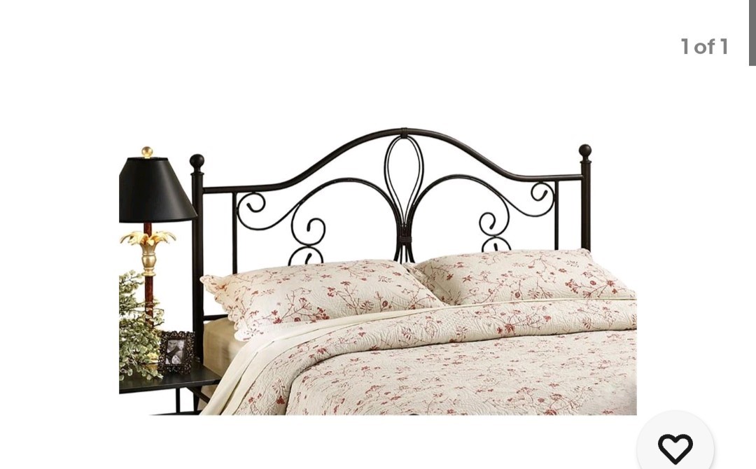 Hillsdale Milwaukee Traditional Full Queen Metal Headboard i