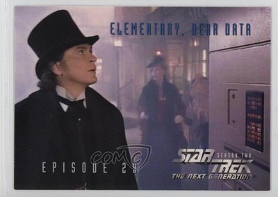 1995 SkyBox Star Trek The Next Generation Season 2 Episode 29B #143 10ou