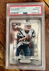 2012 Panini Prizm Tom Brady #116 First Year Prizm New England Patriots PSA 10