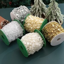 Acrylic Star Beads Chain 14mm   5 Yards for DIY Jewelry  Christmas.