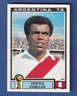 1978 Panini FIFA World Cup Argentina sticker #305 Teofilo Cubillas Peru