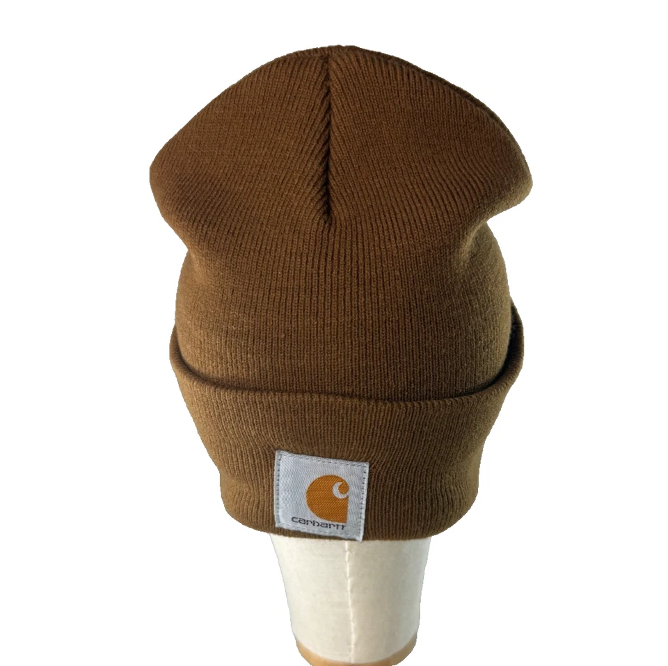 47x Carhartt x Cleveland Browns NFL Embroidered Brown Knit Winter Hat - Image 3 of 4