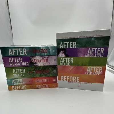 Anna Todd After Collection PB 2020 After/We Collided/We Fell/Ever Happy/Before