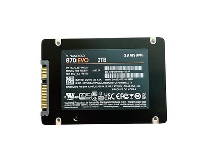 Samsung 870 EVO 2TB SSD SATA 2.5  | 560MB/s | geprüft | Top Zustand