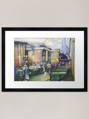 If Art Denies Form, Then Grace Will Gerahmtes Wandbild Poster Leinwanddruck Bild