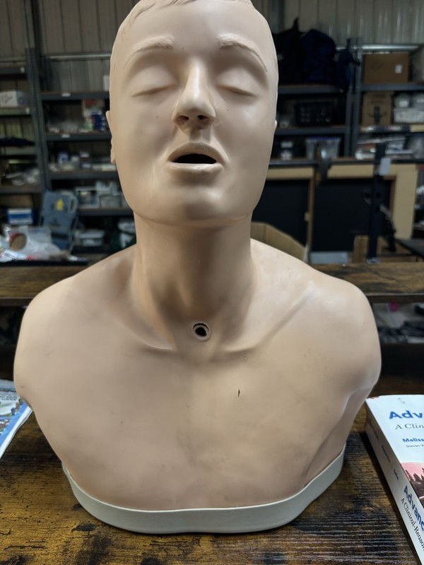 Life Form Simulator Tracheostomy Trainer Airway Manikin