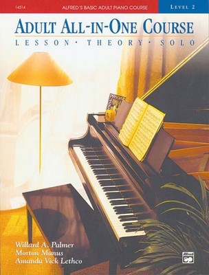 Alfred's Basic Adult All-in-One Course, Book 2 Piano Comb Bound Book By Willard