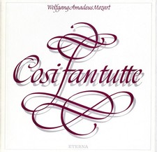5LP Box MOZART Cosi fan tutte CASAPIETRA BURMEISTER LEIB SCHREIER ADAM SUITNER