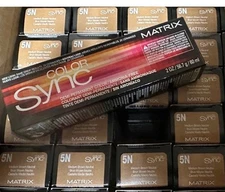 18 Matrix Color Sync Demi-Permanent Color 5N Medium Brown Neutral