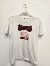 Vintage 80s Screen Stars Big Apple Circus White T-Shirt Clown Small