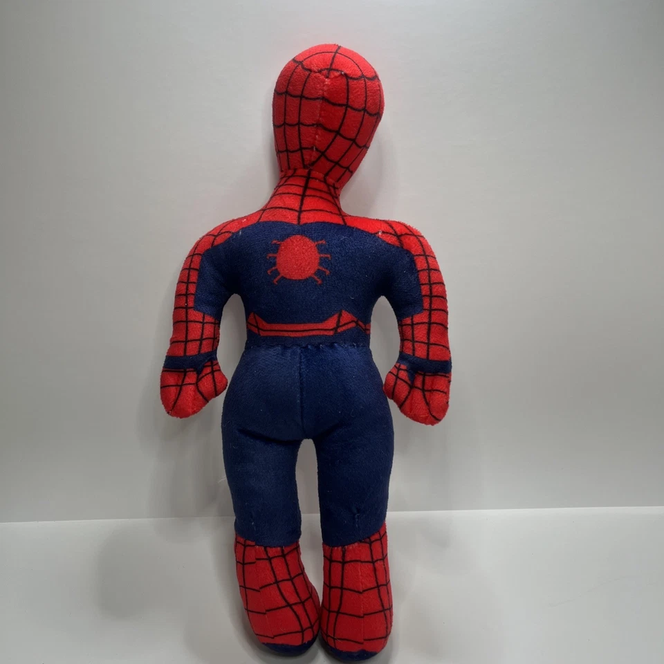 Figura de peluche de colección Marvel Amazing Spiderman suave abrazable muñeca de juguete de peluche 13" Foto 2 de 3
