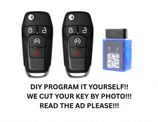 Diy Kit Pair Ford F150 F250 F350 Ranger Flip Key 164-r8134 902mhz We Cut The Key