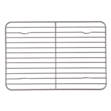 12.4-Inch Baking and Cooling Rack,Non-Stick Rectangle Wire Rack for Oven Baking