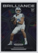 2024 Panini Prizm Draft Picks Brilliance Drake Maye #BR-DM Rookie RC