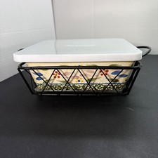 Temp-tations Old World 1.5 QT Square Baker Li...