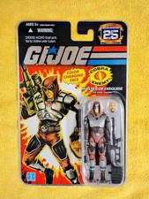 G.I Joe Zartan Master of Disguise 3.75  25th Anniversary