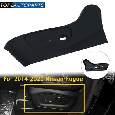 #ad For 2014 2020 Nissan Rogue Black Electric Seat Button Trim Out Panel Driver side $41.12