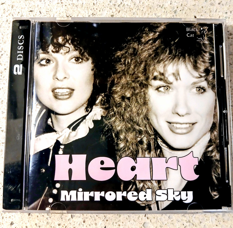 HEART Ann Nancy Wilson Rare 2 CD '80 Ft WORTH Bebe Le Strange CONCERT TOUR Fm A+