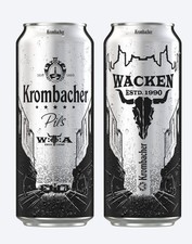 Krombacher Bier Pils Wacken 2025 Sonderedition 0,5 L 