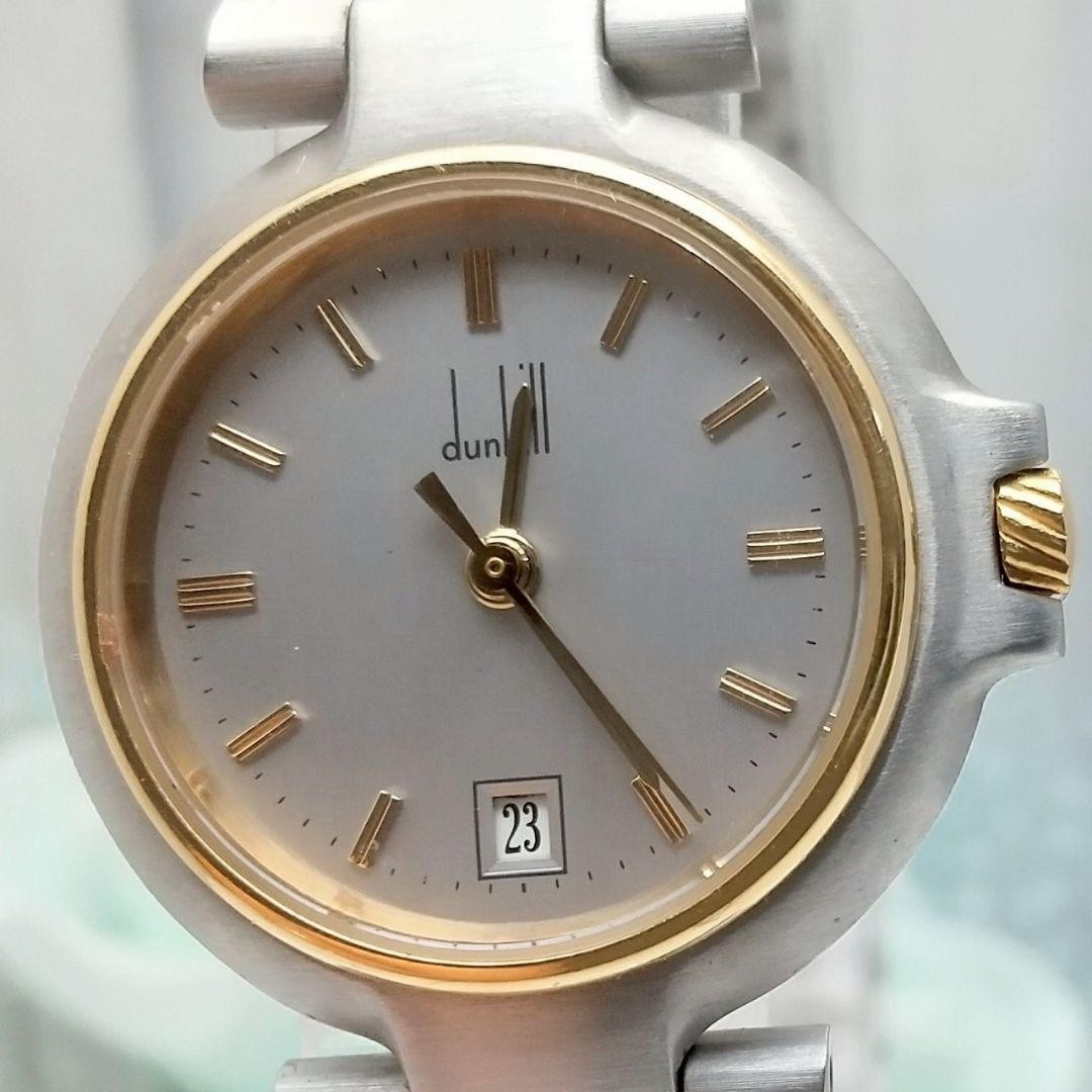 Dunhill Wristwatch Date Function Quartz Stainless… - image 9