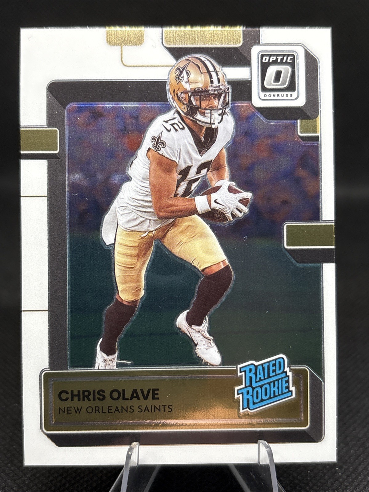 2022 Panini Donruss Optic - Rated Rookie Chris Olave #209 Holo Prizm (RC)